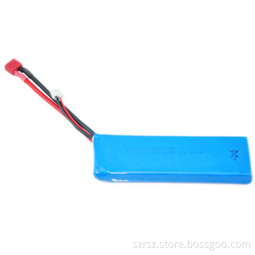 Lithium Polymer Battery Pack with 7.4V Voltage, 3,300mAh Capacity
